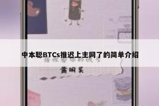 中本聪BTCs主网推迟上线原因解析