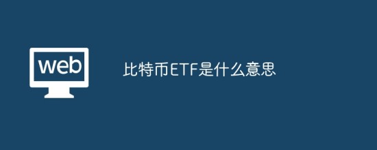 比特币ETF解析与核心风险剖析