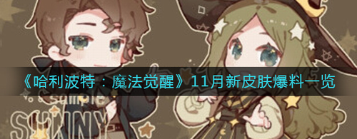 哈利波特魔法觉醒11月时装全解析