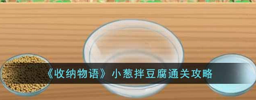 收纳物语小葱拌豆腐制作流程详解