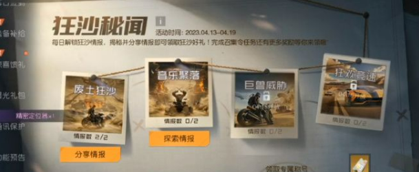 黎明觉醒狂沙秘闻任务 情报线索全攻略