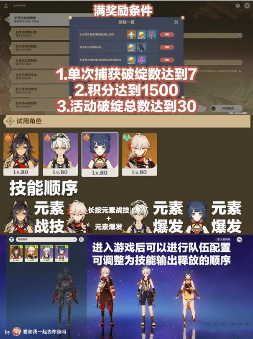 原神溢神猜想活动高效通关